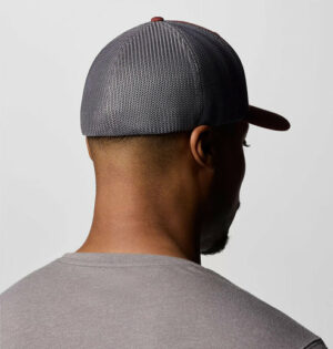 Peaceful Perspective Flexfit Trucker Cap - Wine-Grey