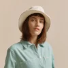 Petra Corduroy Packable Bucket Hat - Off White