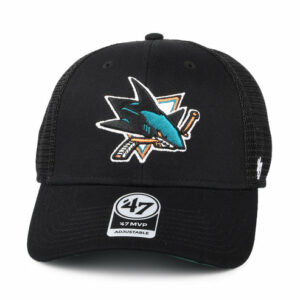 San Jose Sharks Trucker Cap - NHL Branson MVP - Black