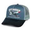Sky Rider Trucker Cap - Blue-Navy