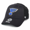 St Louis Blues Trucker Cap - NHL Branson MVP - Navy Blue