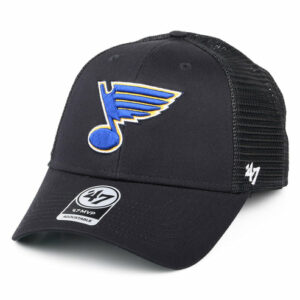 St Louis Blues Trucker Cap - NHL Branson MVP - Navy Blue
