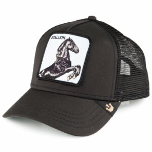 Stallion Trucker Cap - Black