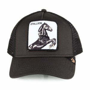 Stallion Trucker Cap - Black