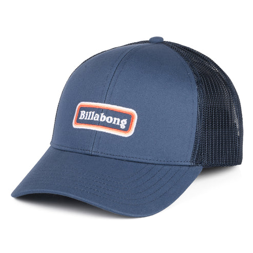 Walled Trucker Cap Dark Blue