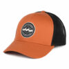 Walled Trucker Cap - Rust-Black