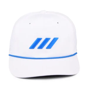 Womens Rope Baseball Cap - White