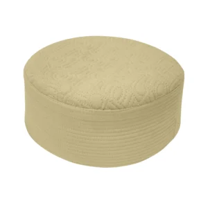 BEIGE MEN NAMAZ CAP WASH N WEAR