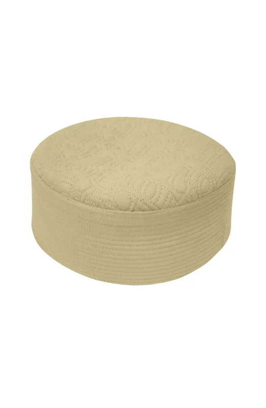 BEIGE MEN NAMAZ CAP WASH N WEAR