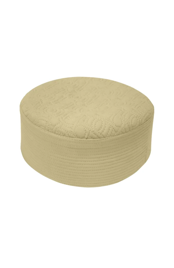 BEIGE MEN NAMAZ CAP WASH N WEAR