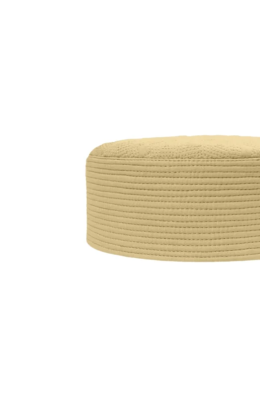 BEIGE MEN NAMAZ CAP WASH N WEAR