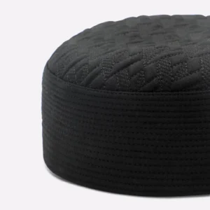 Black Namaz Cap For Men