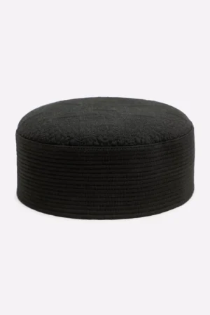 Black Prayer Cap For Men