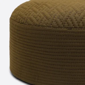 Brown Kufi Namaz Cap For Men