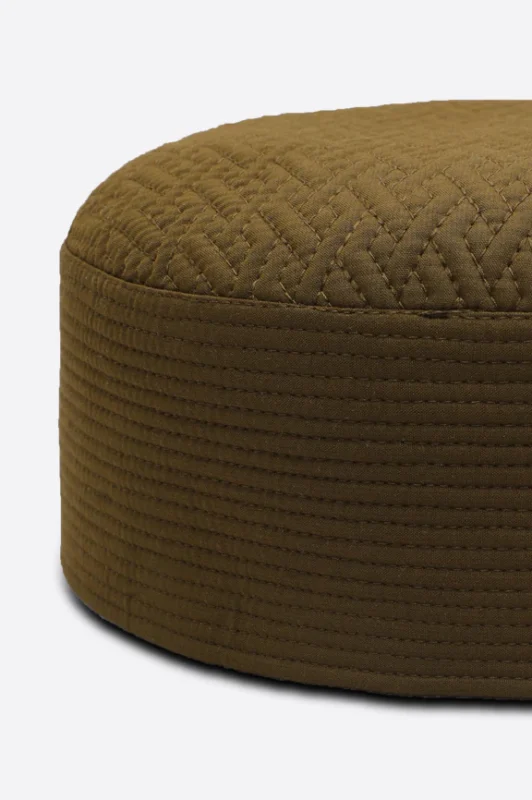 Brown Kufi Namaz Cap For Men