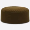 Brown Kufi Prayer Cap For Men