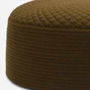Brown Kufi Prayer Cap For Men