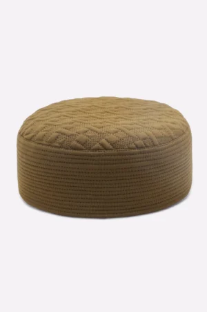 Brown Namaz Cap For Men