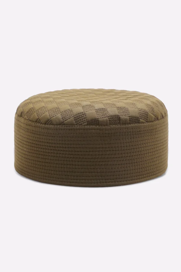 Brown Namaz Cap For Men