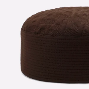 Brown Namaz Cap For Men