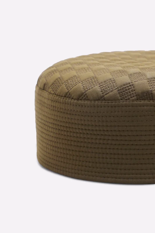 Brown Namaz Cap For Men