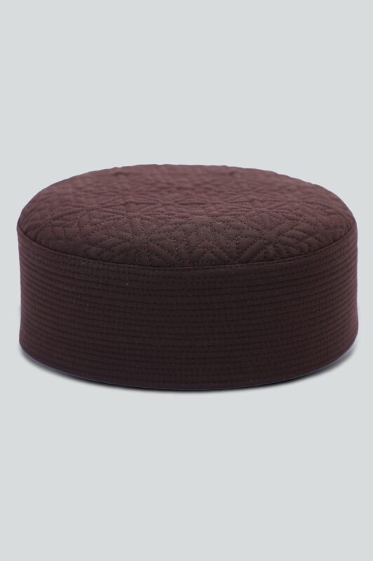 Brown Prayer Cap For Men