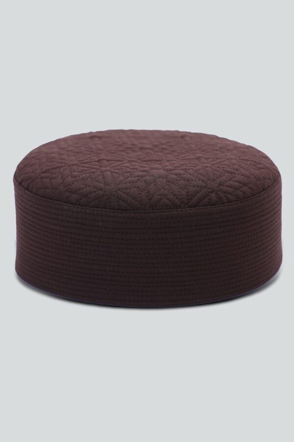 Brown Prayer Cap For Men