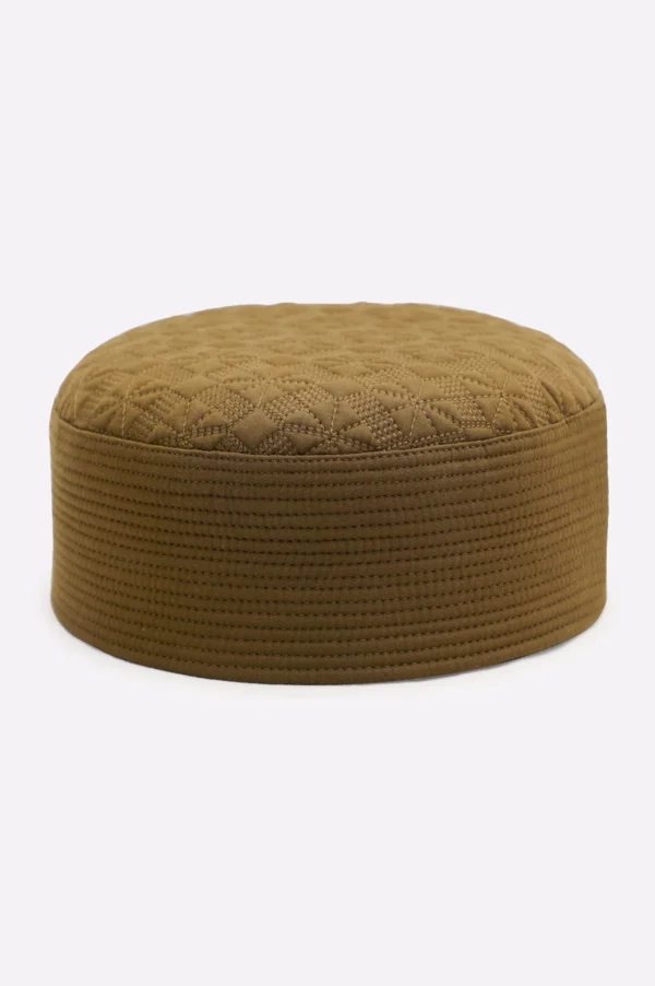 Brown Prayer Cap For Men