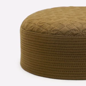 Brown Prayer Cap For Men