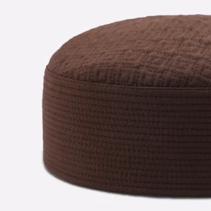 Brown Prayer Cap For Men