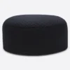 Dark Blue Kufi Prayer Cap For Men