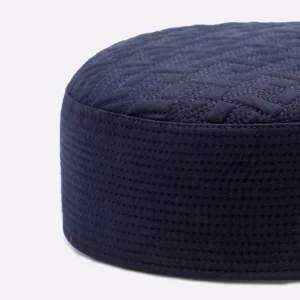 Dark Blue Prayer Cap For Men