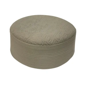 LIGHT BROWN MEN PRAYER CAP WASH N WEAR