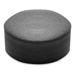 LIGHT GREY MEN PRAYER CAP WASH N WEAR