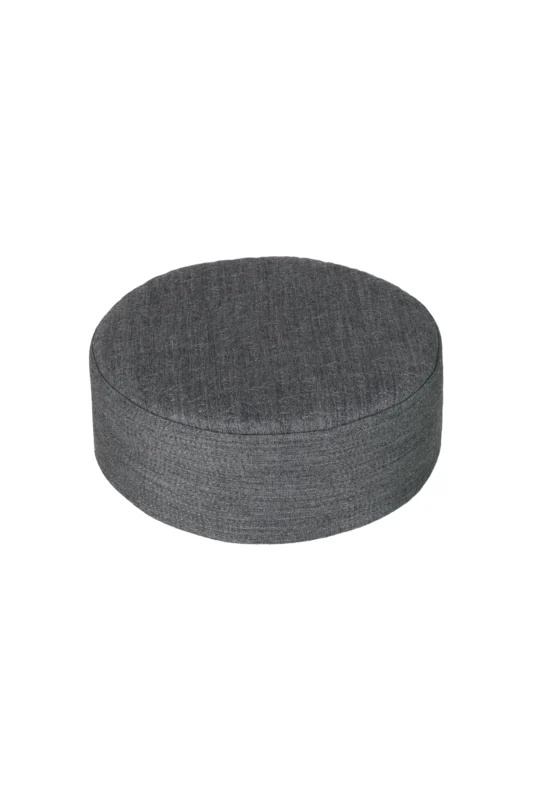 LIGHT GREY MEN PRAYER CAP WASH N WEAR