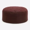 Maroon Prayer Cap For Men