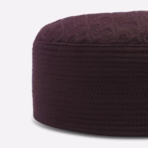 Maroon Prayer Caps For Men