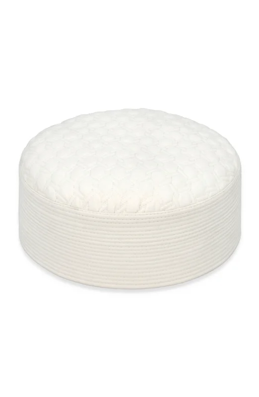 OFF WHITE MEN NAMAZ CAP WASH N WEAR
