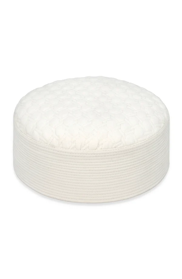 OFF WHITE MEN NAMAZ CAP WASH N WEAR