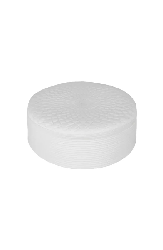 OFF WHITE MEN NAMAZ CAP WASH N WEAR