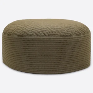 Olive Kufi Prayer Cap For Men