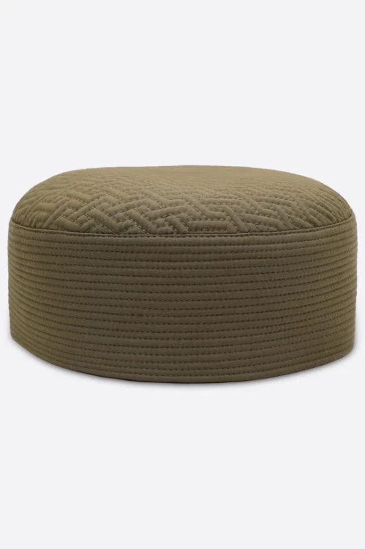 Olive Kufi Prayer Cap For Men