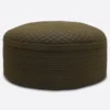 Olive Kufi Prayer Cap For Men