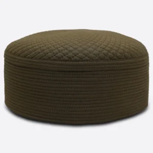 Olive Kufi Prayer Cap For Men