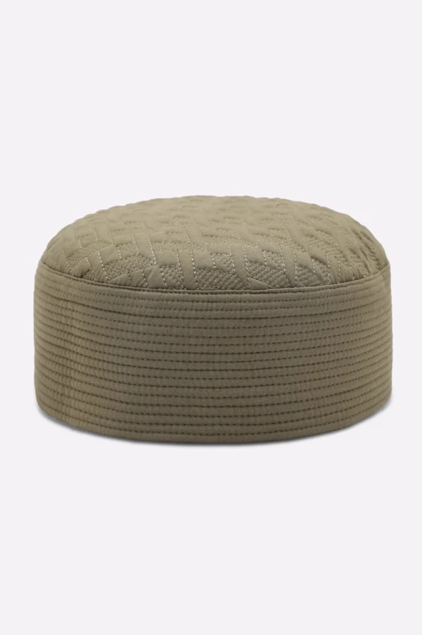 Olive Prayer Cap For Men