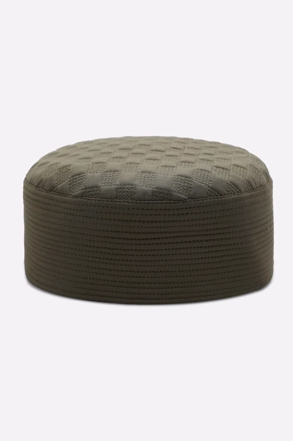 Olive Prayer Cap For Men