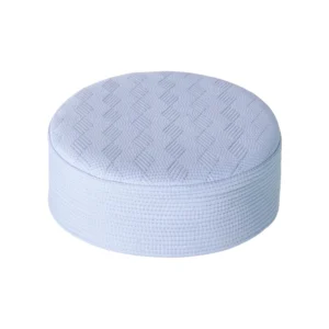 SKY BLUE MEN NAMAZ CAP WASH N WEAR