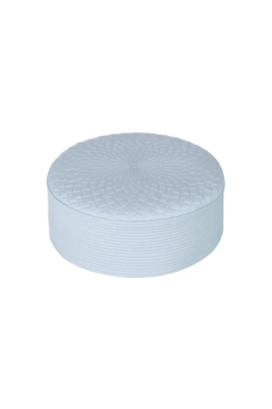 SKY BLUE MEN NAMAZ CAP WASH N WEAR