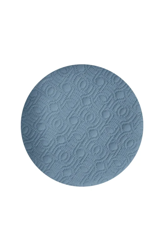 STEEL BLUE MEN PRAYER CAP WASH N WEAR