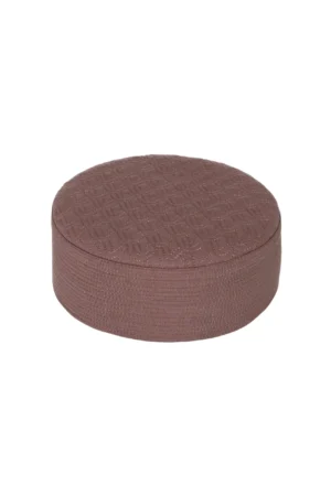TEA PINK MEN PRAYER CAP WASH N WEAR